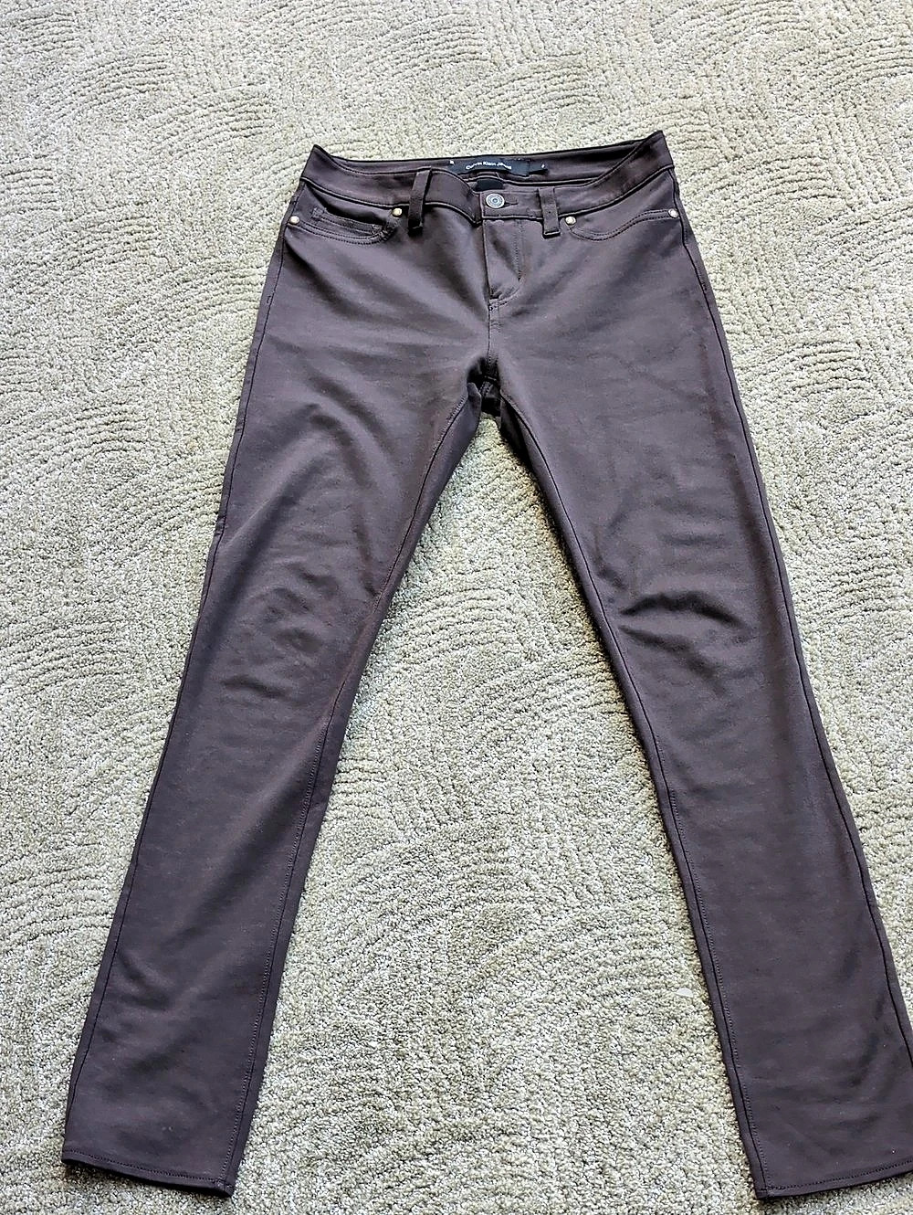 Calvin Klein Jeans Skinny Jeans Brown Waist 2